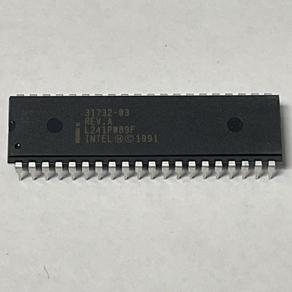Lot of 9 Pcs Intel 80C42 31732-03 REV A L241PW89F 1991 Microcontroller Mask ROM