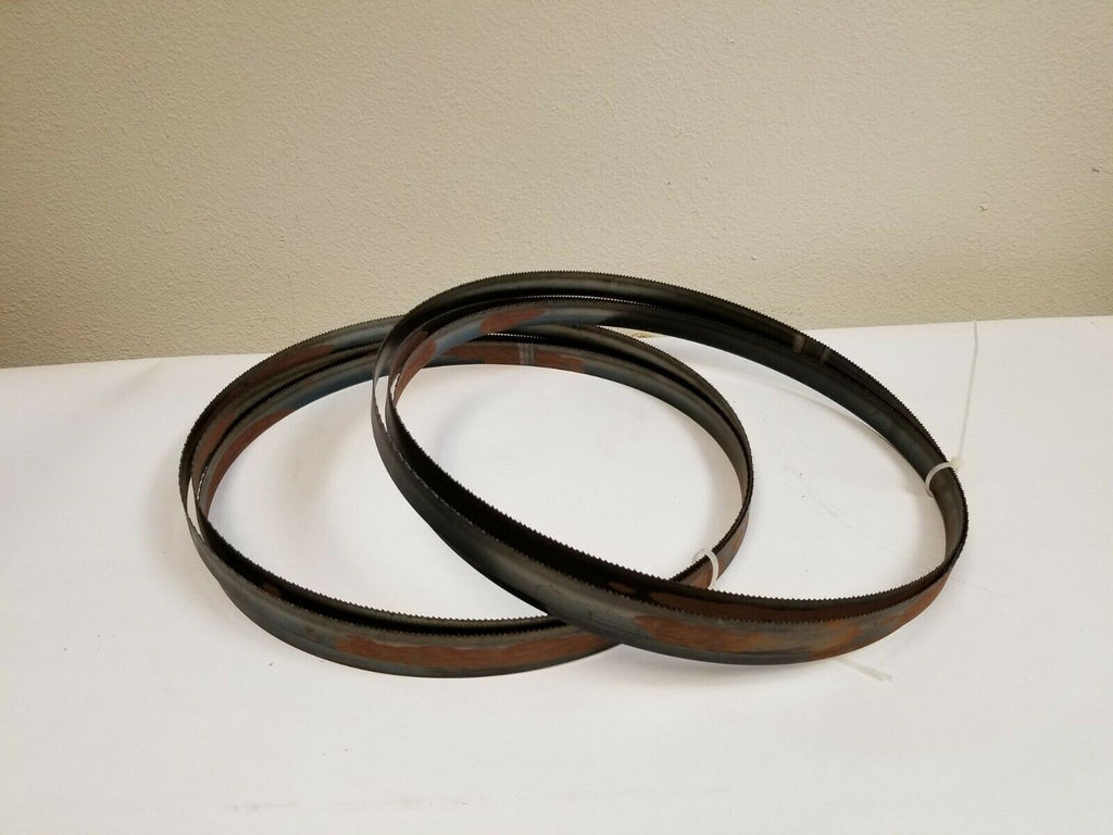 2 New SANDVIK 12' 6" Long Joined Band Saw Blade .035 Thickness 1" Width Teeth 8