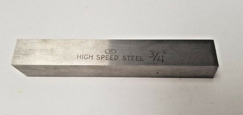 3/4" Square 5" Long Lathe Tool Cutting HSS Bits Ground NEW High Speed