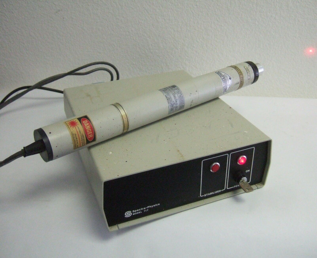 Spectra-Physics Spectra 117 Laser Power Supply unit 317 Laser Head