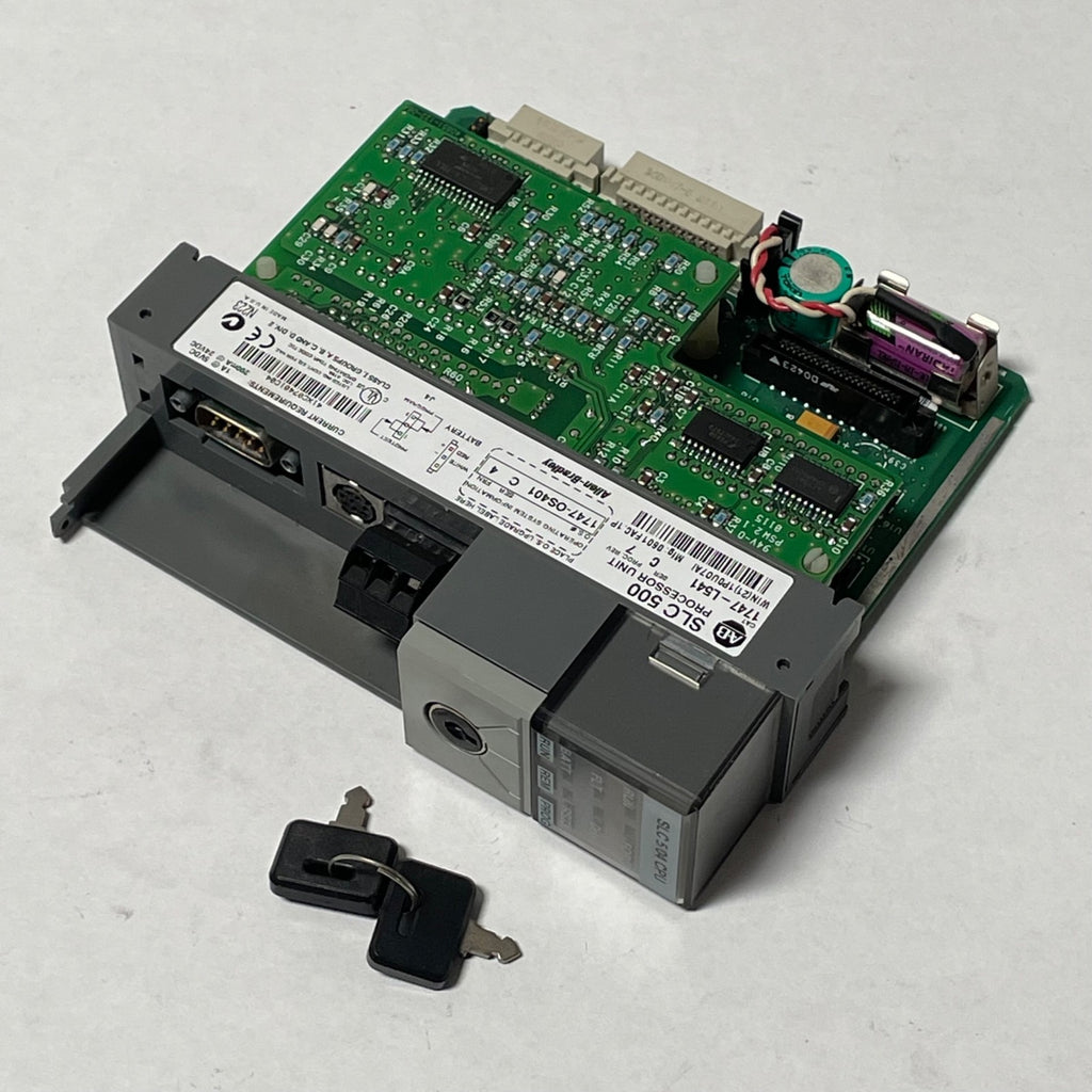 ALLEN BRADLEY SLC 500 1747-L541 SER C PROC REV 7 1747OS401 FRN 4 PROCESSOR UNIT