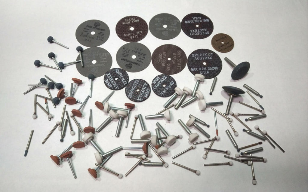 Misc Lot Abrasive Grinding Mounted Stone Grinding Cylindrical Cut-Off Wheel USA