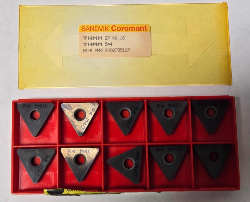 SANDVIK Coromant TNMM 544 R4 M40 Lathe Carbide Inserts 10 Pcs New