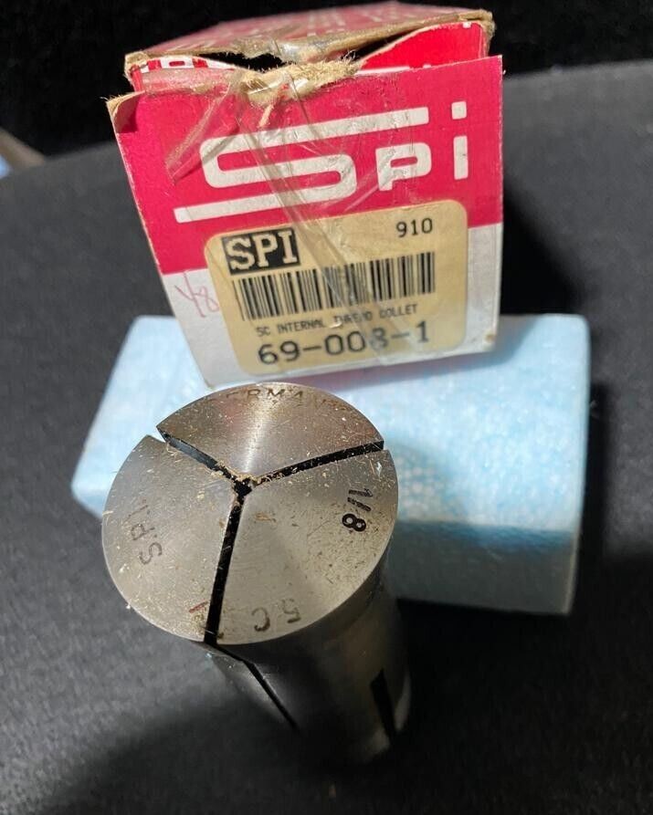 SPI 5C Internal Thread Lathe Collet Size 1/8 Chucker Machinist Tools Germany