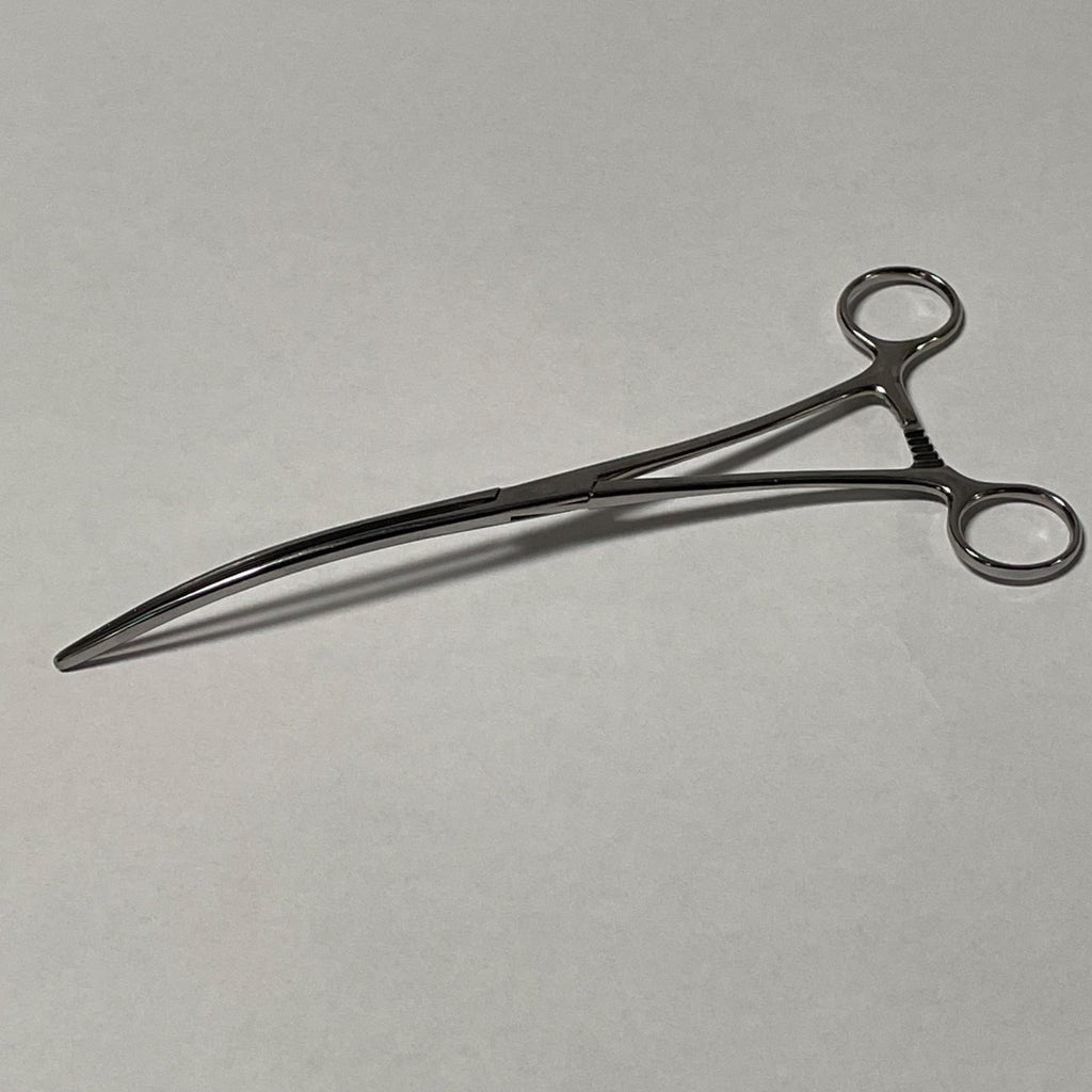 Sklar USA Stainless R9/02 Medical Clamp Surgery Vet Tool Curved Jaw Vessel 9"