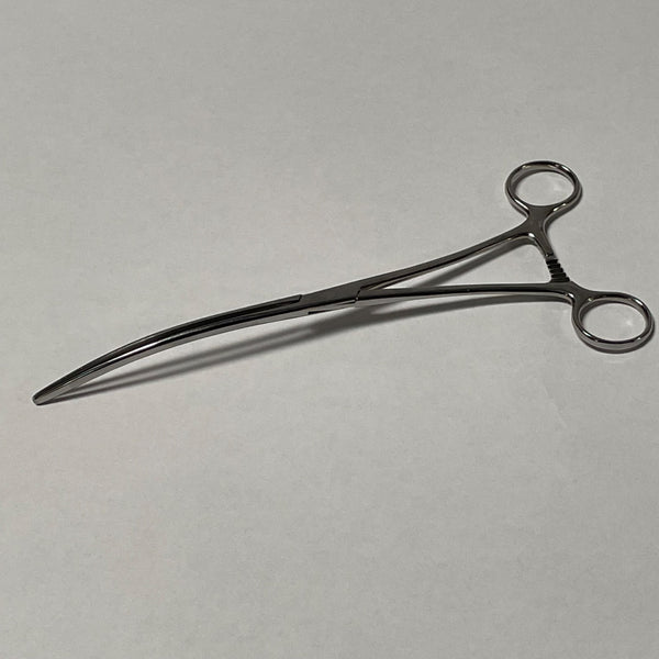 Sklar USA Stainless R9/02 Medical Clamp Surgery Vet Tool Curved Jaw Vessel 9"