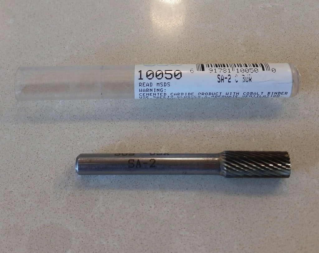 SGS Tool 10050 SA-2 C Bur 5/16 Diameter 1/4 Shank Made in USA