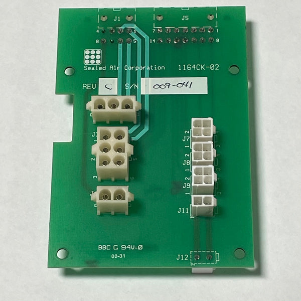 Sealed Air Corporation 1164CK-02 REV C BBC G 94V-0 00-31 Instapak PCB PLC Board