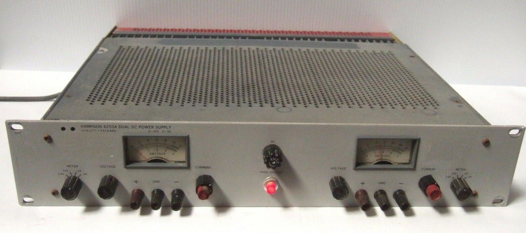 HP HEWLETT PACKARD HARRISON 6253A Dual DC Power Supply
