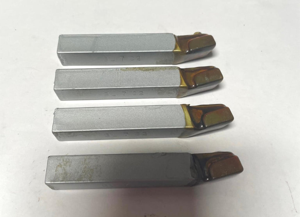 ACT Brazed Tipped Carbide Lathe Tool Bit 7/16" Shank BL 7 C2 USA Made Lot of 4