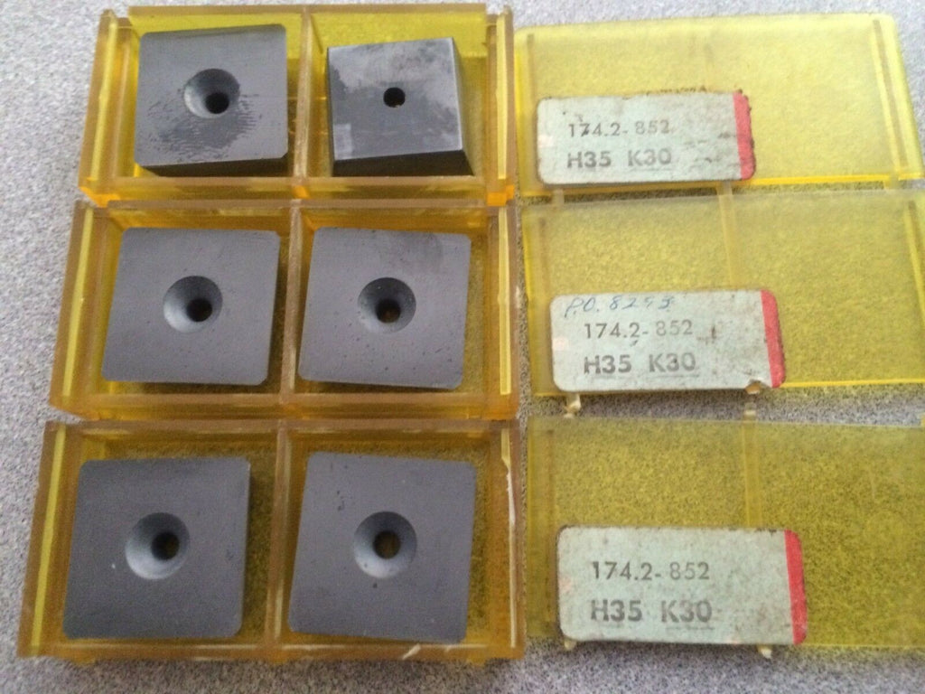 SANDVIK Coromant 174.2 852 H35 K30 Lathe Carbide Inserts 6 Pcs New Tools Mill