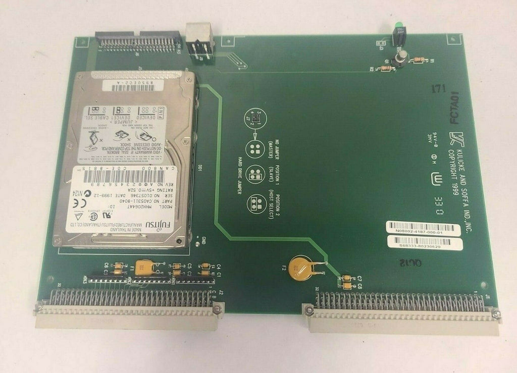 KULICKE SOFFA MODULE Controlling BOARD 08001-4187-001-00