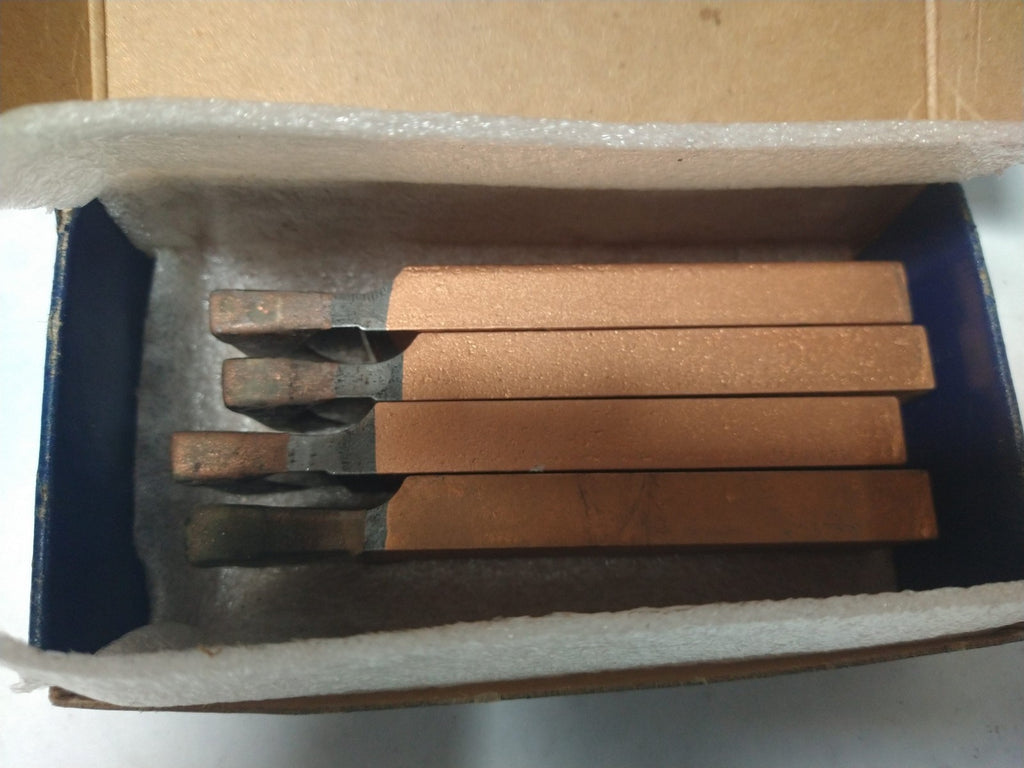 ACT Brazed Tipped Carbide Lathe Tool Bit 1/2" x 1" CT 120 C5 USA Made Lot of 4