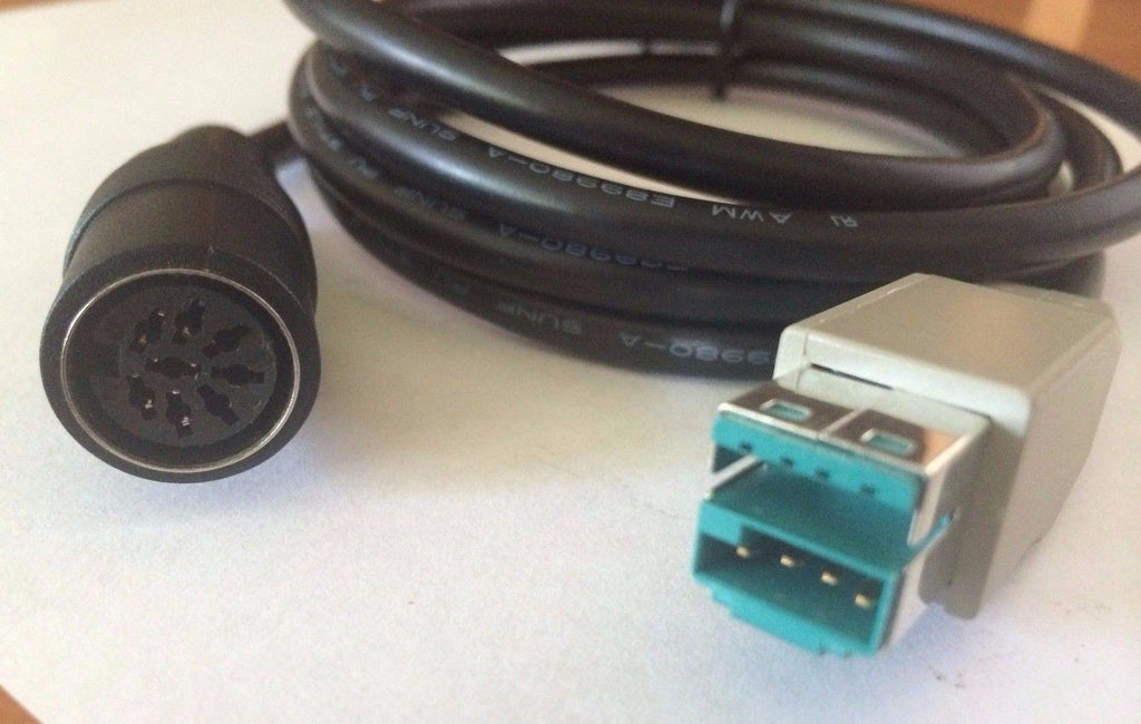 5 Ft Connection Cable DIN8F And USB To POWER 12V KEY Adapter New 38284-60