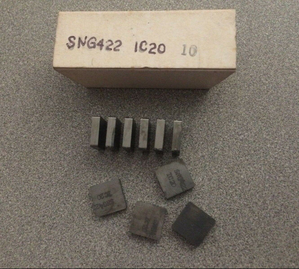 SNG 422 IC 20 Lathe Mill Carbide Inserts 10 Pcs Made In USA Tool Tools New