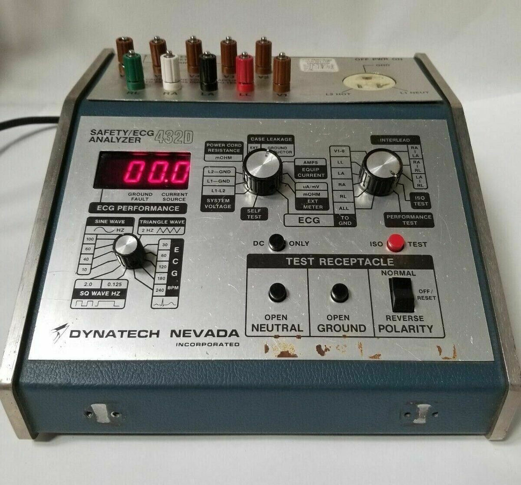 DNI DYNATECH Nevada 432D Safety ECG Analyzer