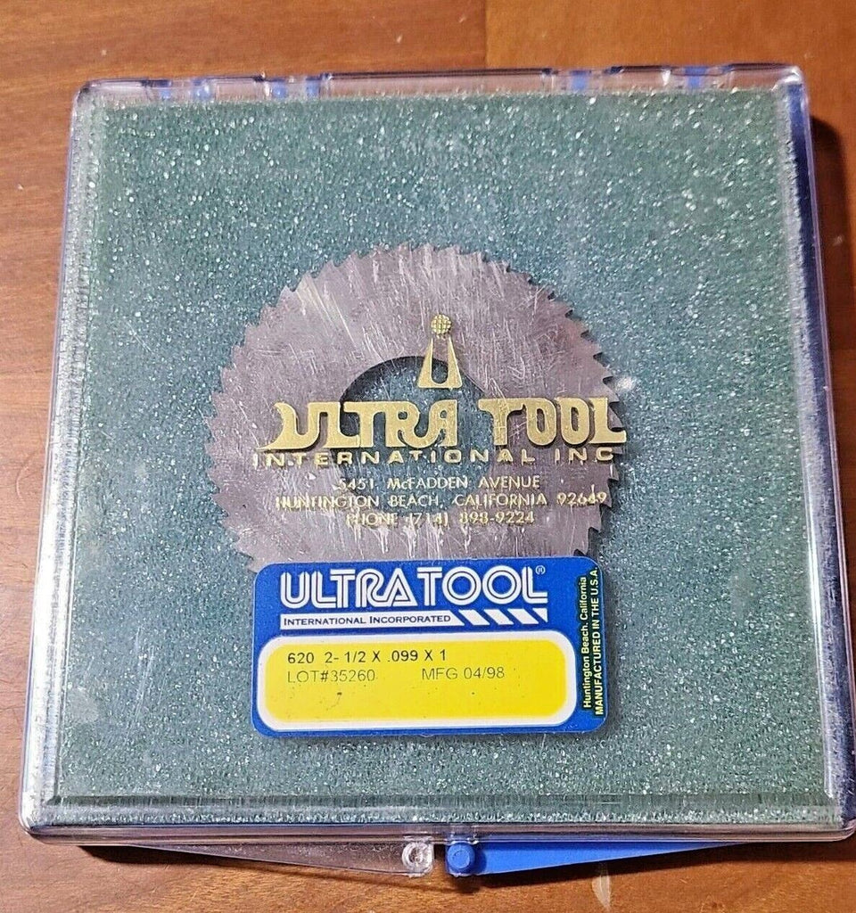 Ultra Tool Series 620 2-1/2 x .099 x 1 Solid Carbide Saw 35260