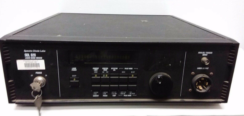 Spectra Diode Labs SDL-820 Fiber Optics Industrial Laser
