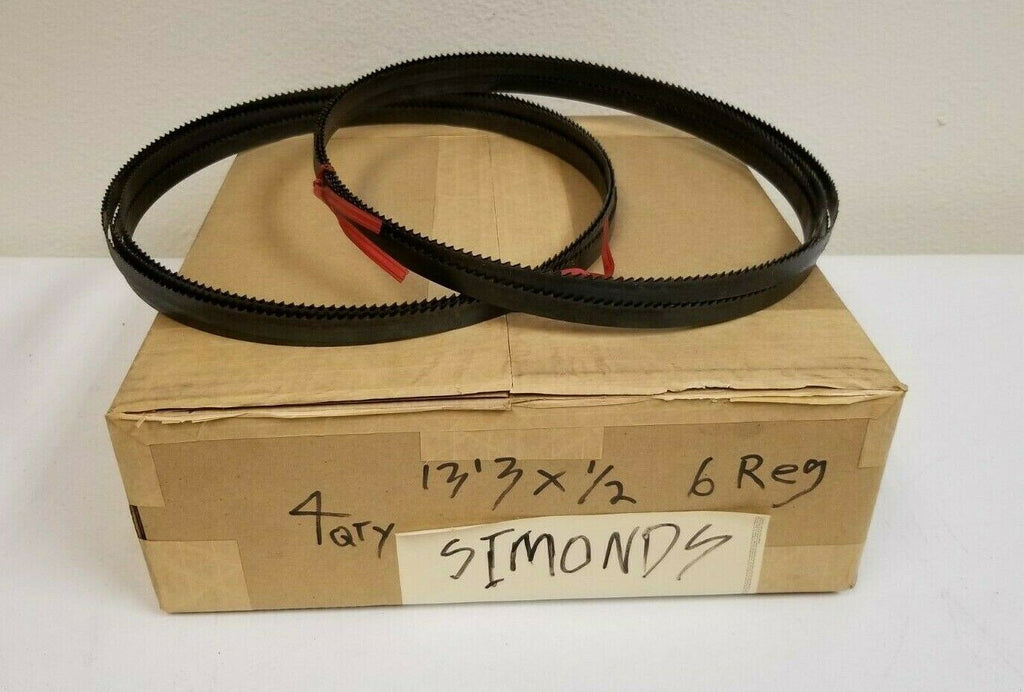 Lot of 2 New SIMONDS EPIC 13' 3" Length Band Saw Blades 1/2 width Made in USA