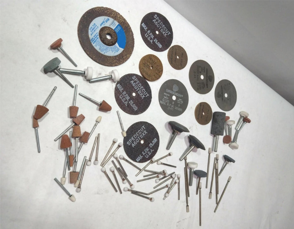 Misc Lot Abrasive Grinding Mounted Stone Grinding Cylindrical Cut-Off Wheel USA