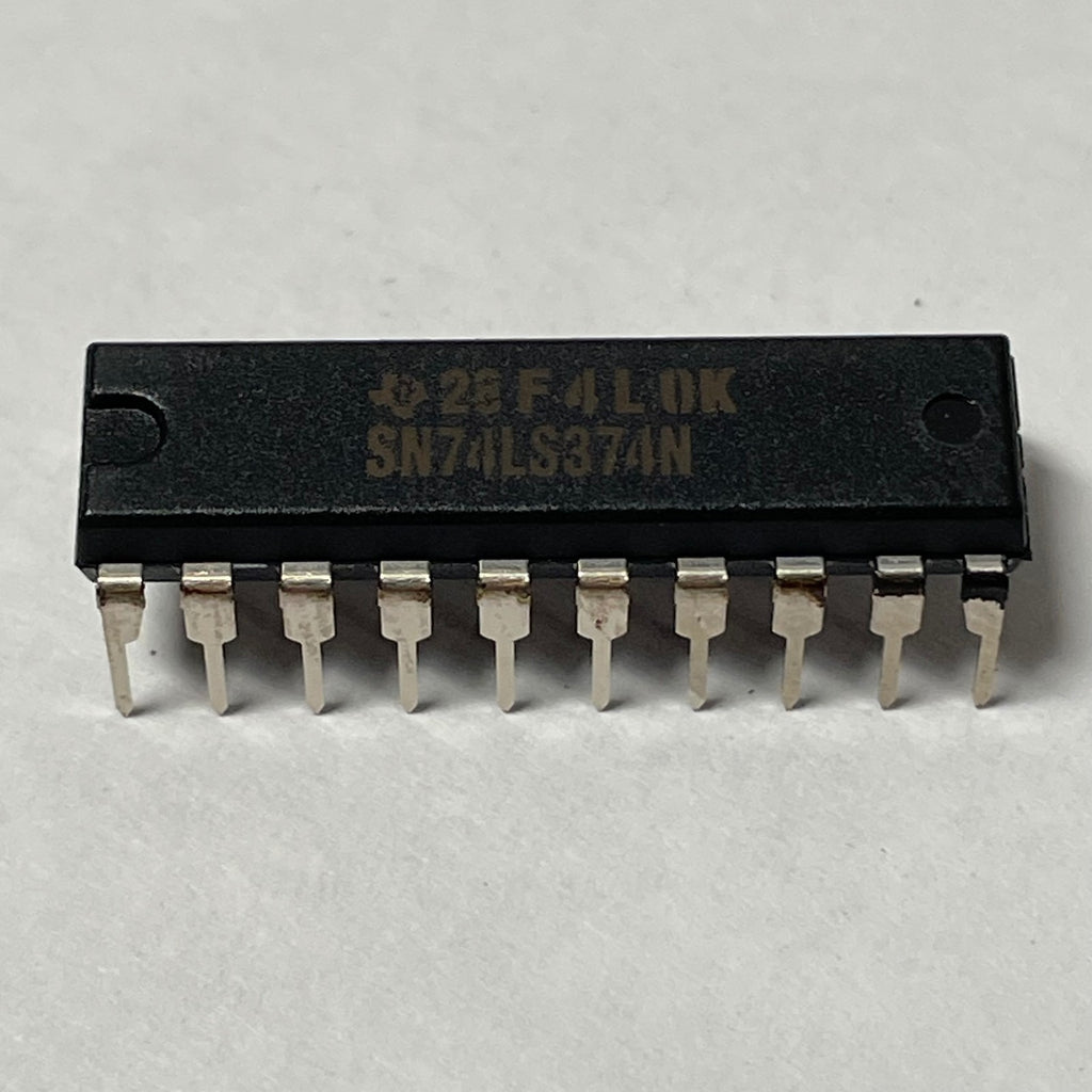 Lot of 150 Texas Instruments SN74LS374N IC FF D-TYPE SINGLE 8BIT 20PDIP 44783-01