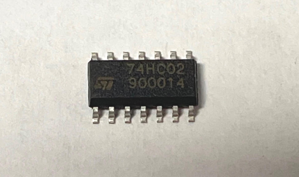 Lot of 50 Pcs STMicroelectronics M74HC02M1R / 74HC02 Quad 2-Input NOR Gate IC