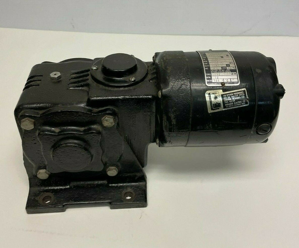 Bodine NSH-34RJ DC Gearmotor 1/15 HP 115V Fractional Horsepower Ratio 144:1