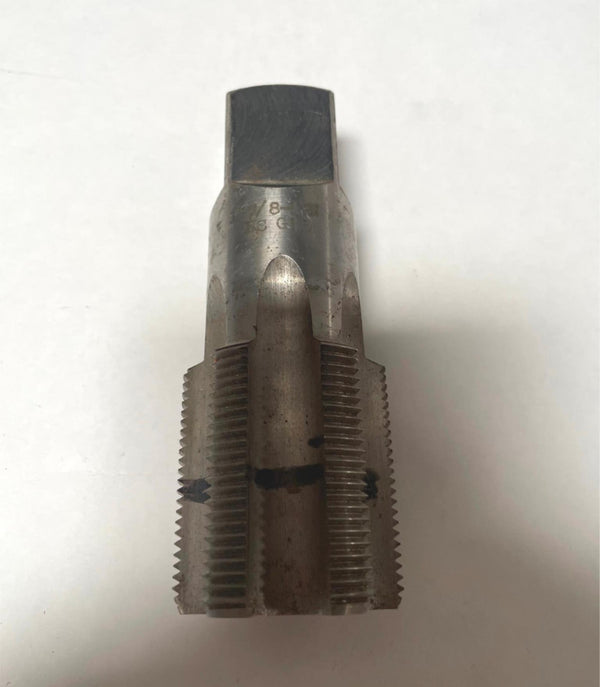 HS Pipe Tap 1"-7/8-12N GH5 Thread Taper Machinist Tool