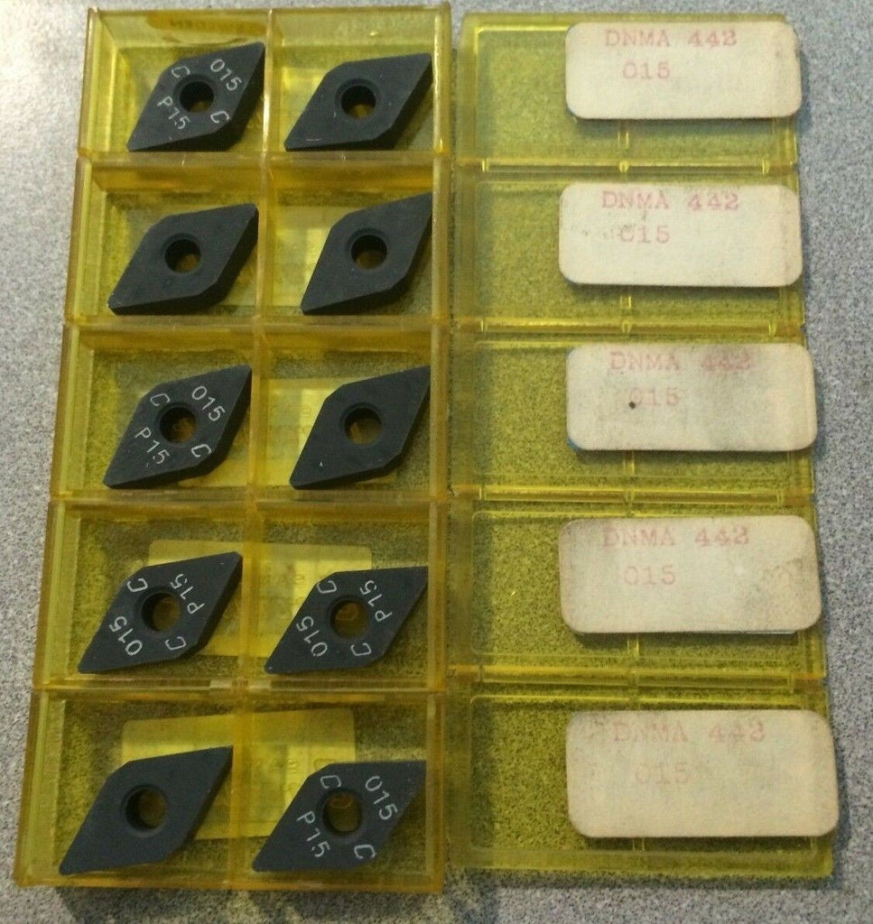 SANDVIK Coromant DNMA 442 015 P15 Lathe Carbide Inserts Tools Mill New 10 Pcs