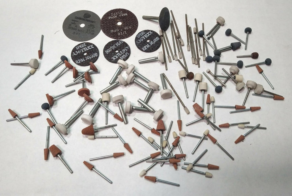 Misc Lot Abrasive Grinding Mounted Stone Grinding Cylindrical Cut-Off Wheel USA