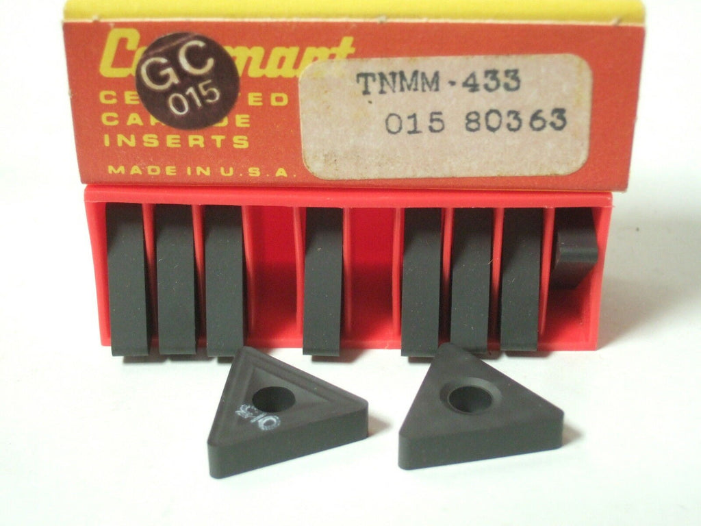 SANDVIK Coromant TNMM 433 015 80363 Lathe Carbide Inserts 10 Pcs New