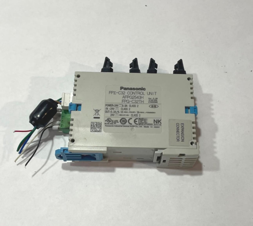Panasonic FP-C32 Control Unit AFPG2543H FPG-C32TH 24V 0.5A Made In Japan