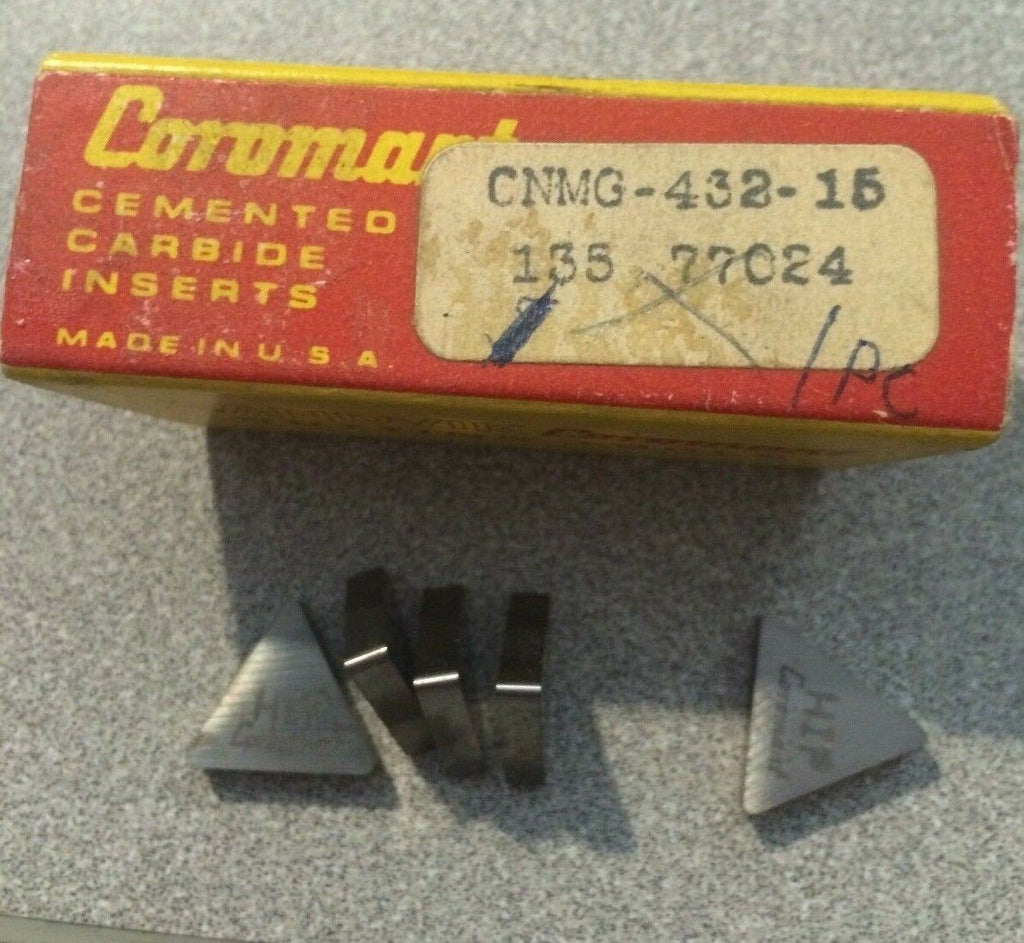 SANDVIK Coromant CNMG 432 15 135 HIP Lathe Carbide Inserts 5 Pcs New Tools