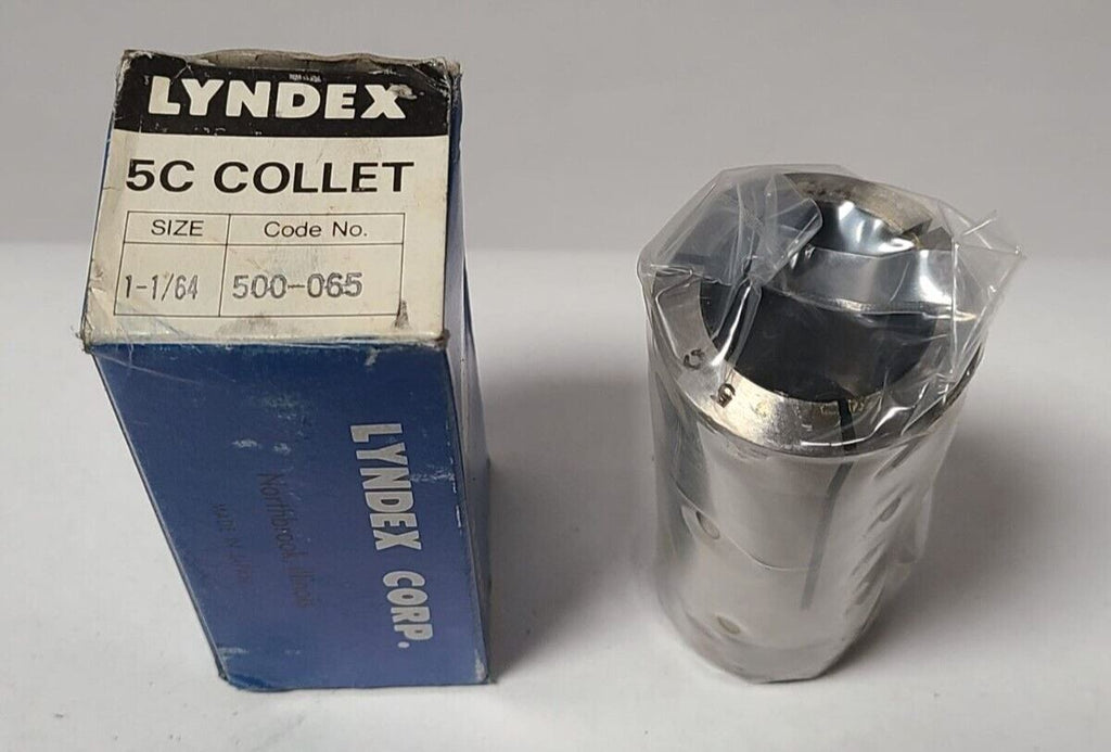 New Lyndex 5C Lathe Mill Collet Size 1-1/64 CNC Chucker Free Shipping Japan