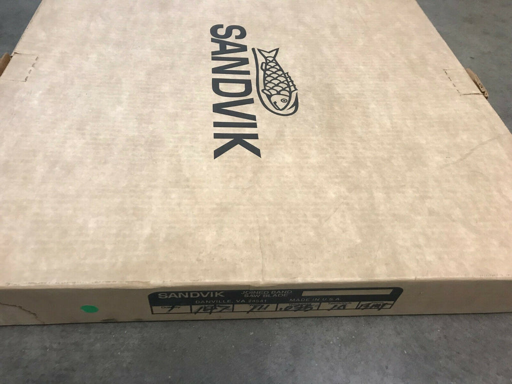 1 New SANDVIK 14' 7" Joined Band Saw Blade .035 Thickness 1" Width Made in USA