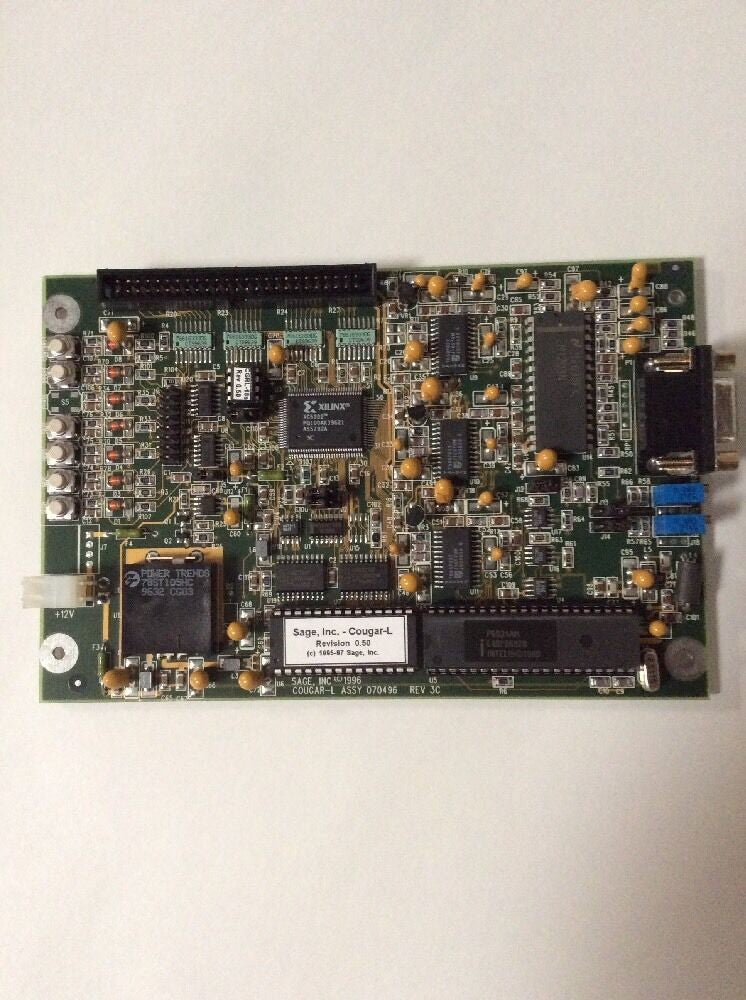 Sage Inc. Cougar-L ASSY 070496 Rev 3C