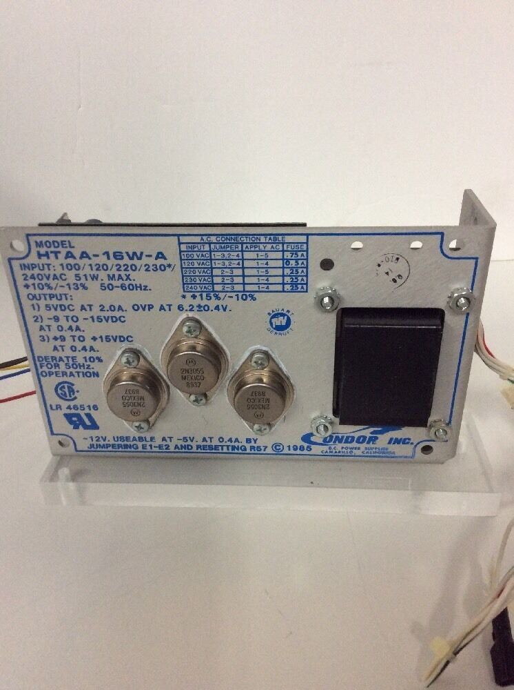 Condor HTAA-16w-A Power Supply
