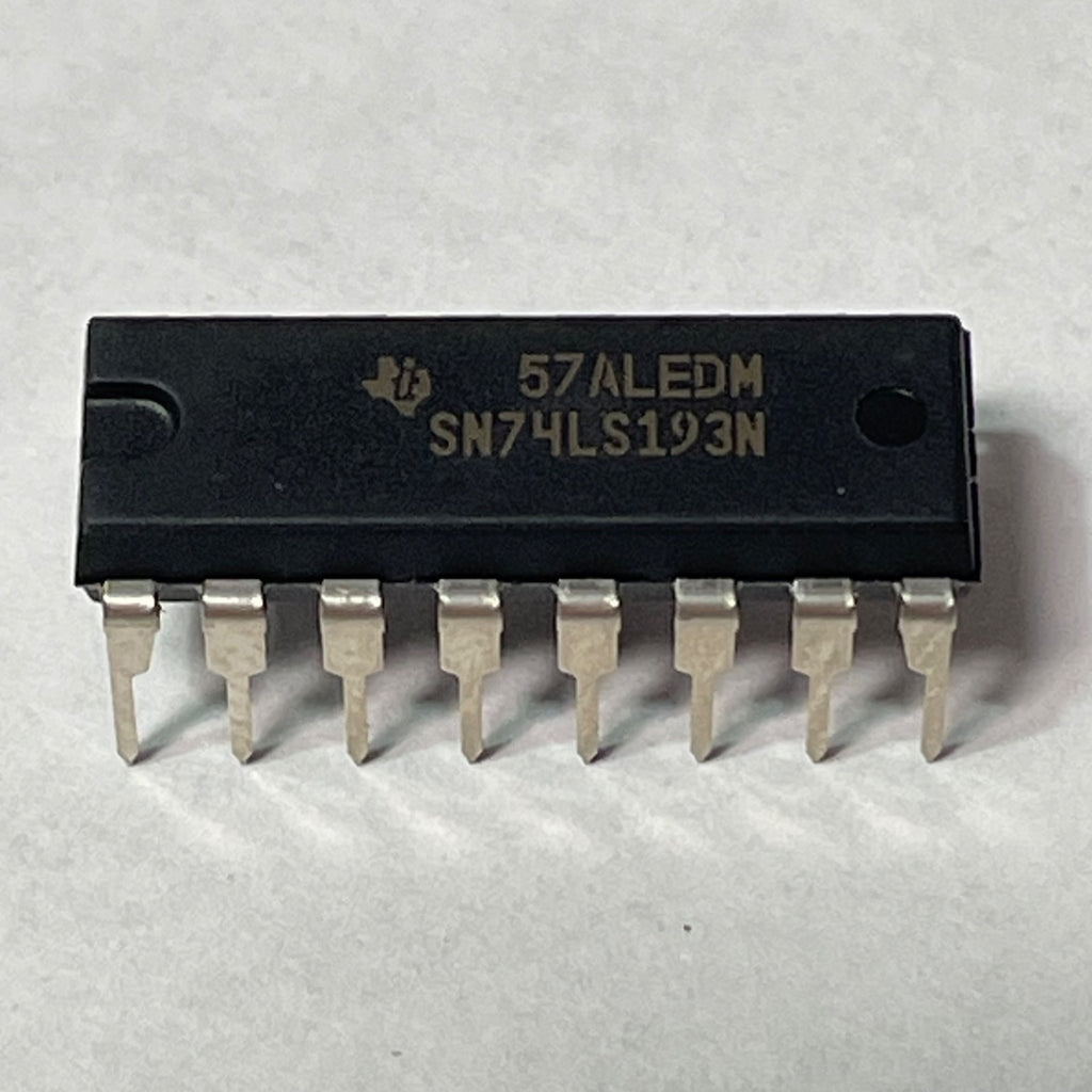 Lot of 150 Texas Instruments SN74LS193N IC BINARY COUNTER 4-BIT 16DIP 44444-01