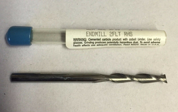 SGS 33321 SER 3EL 3/16 End Mill 2 FLT RHS Made in USA