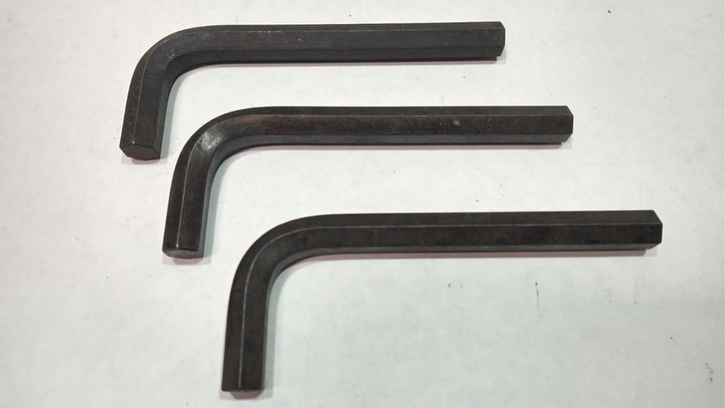 Allen USA 7/16" 5-1/4" Hex L-Shape Key Wrench Brand New Lot of 3