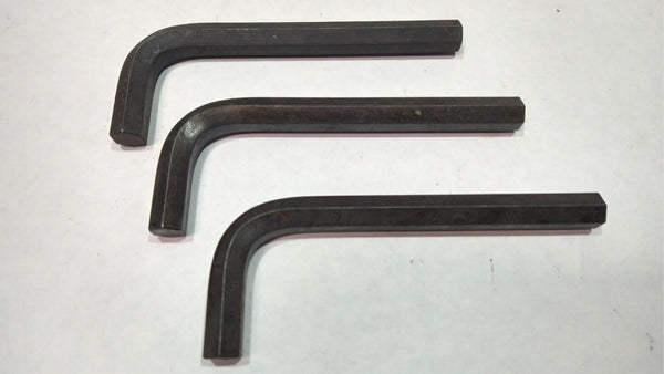 Allen USA 7/16" 5-1/4" Hex L-Shape Key Wrench Brand New Lot of 3