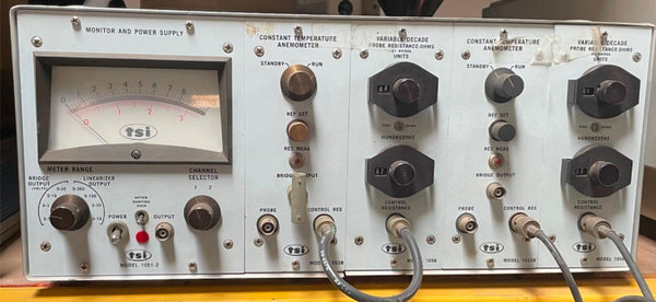 TSI THERMO SYSTEMS 1051-2 1053B 1056 1053B 1056  Power Supply Monitor Anemometer