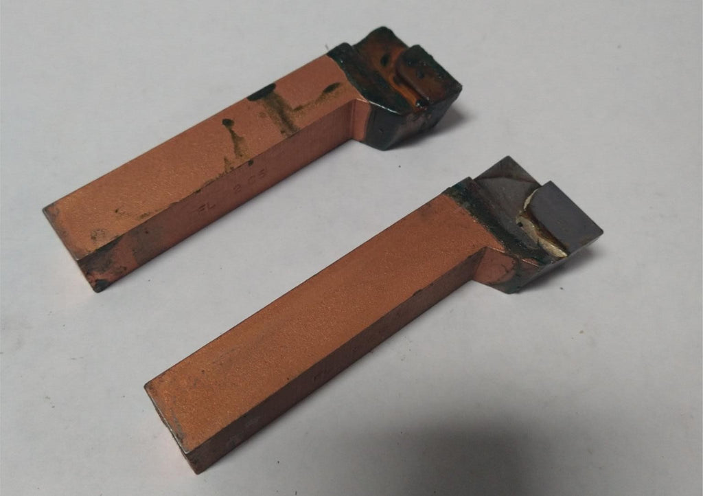 Brazed Tipped Carbide Machinist Lathe Tool Bit 3/4" Shank FL 12 C5 Lot of 2