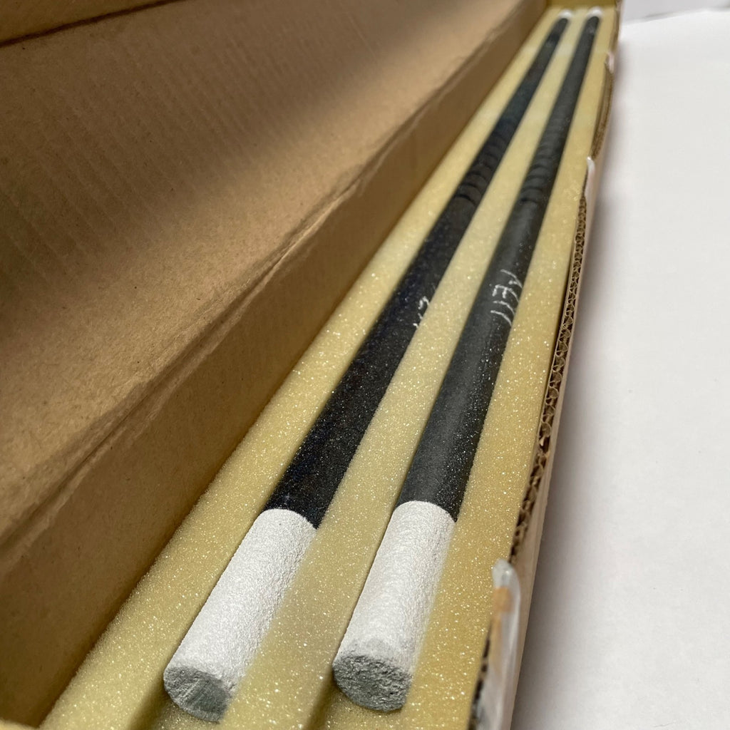 Kanthal Globar Silicon carbide heating element 2 Rods New SGO-1-19-430-1015-3.00