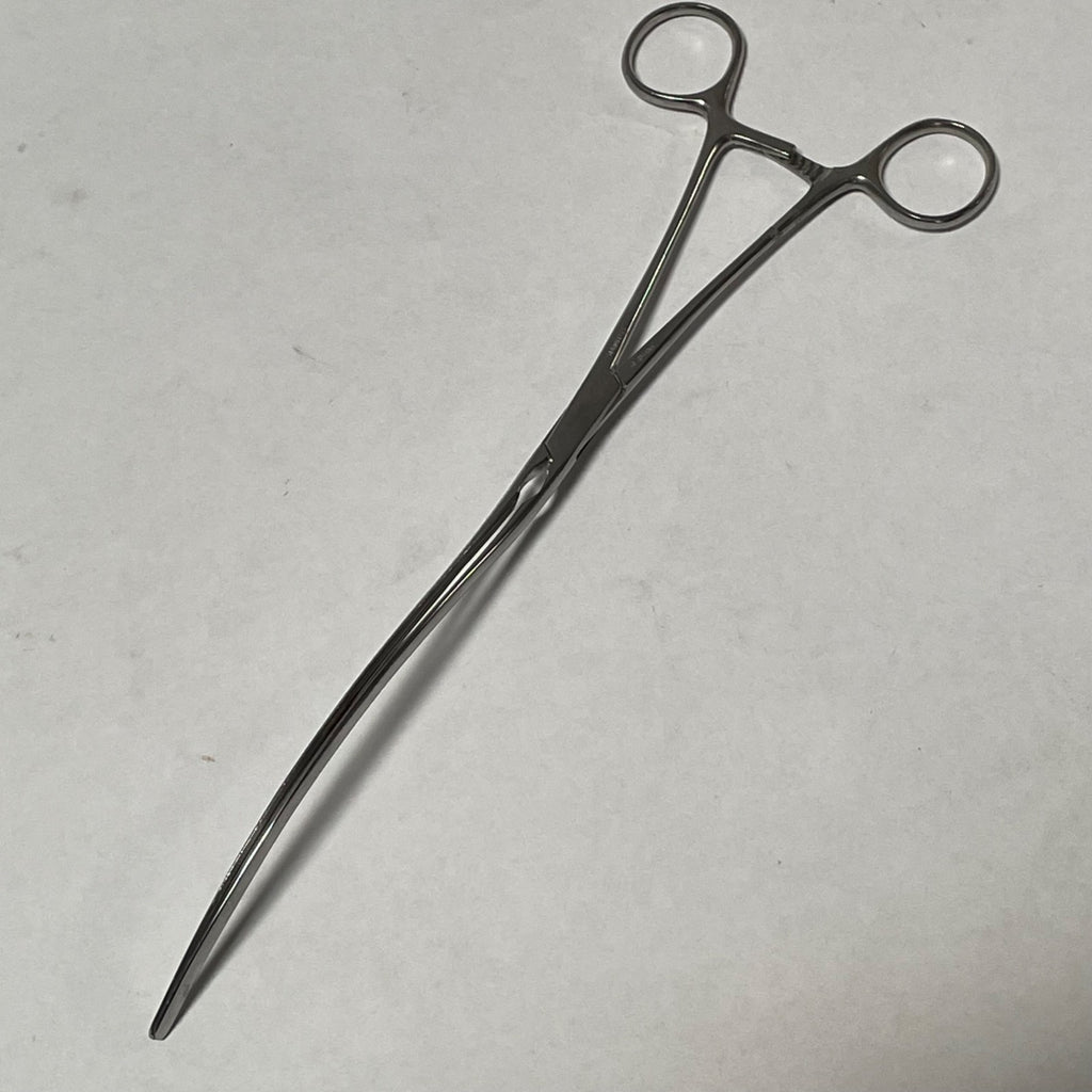 V. Mueller SU-6056 Stainless Germany Curved Jaw Medical Clamp Tool 10" Vet
