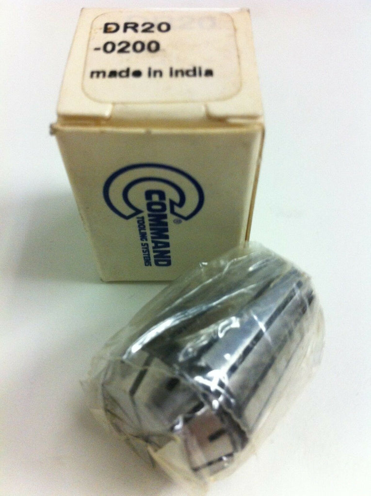 Command Tooling Systems ER20 DR20 0200 .04-.08 inch / 1-2 mm Collet for Mill New