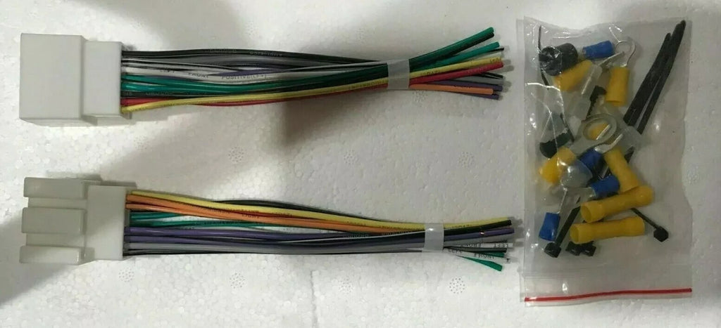 Lot 2 Ford Lincoln Mazda Radio Wire Harness Install Stereo Plug Wiring 1998 - Up