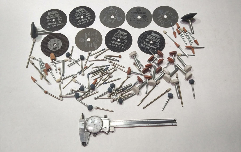 Misc Lot Abrasive Grinding Mounted Stone Grinding Cylindrical Cut-Off Wheel USA