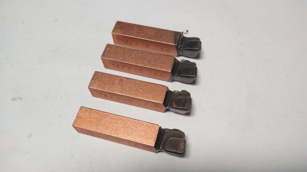ACT Brazed Tipped Carbide Lathe Tool Bit 1/2" Shank TSA 8 C5 USA Made 4Pcs