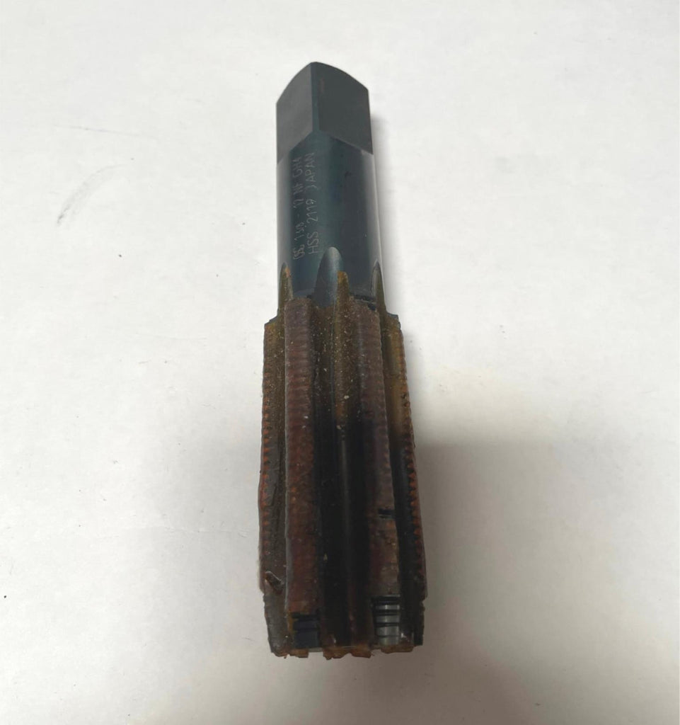 OSG HS Pipe Tap 1-3/8"-12NF GH4 HSS 2119 Thread Taper Machinist Tool Japan
